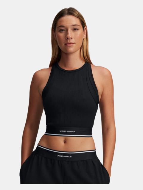 Under Armour Women's UA Meridian Rib Branded Tank