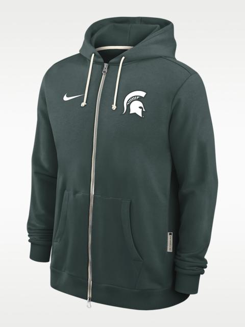 Nike Michigan State Sideline Men's Nike Dri-FIT College Full-Zip Hoodie