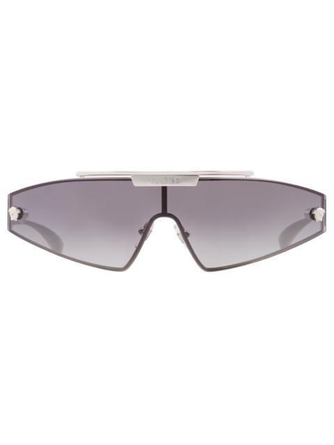 VERSACE Versace Grey Gradient Shield Ladies Sunglasses VE2265 100011 144