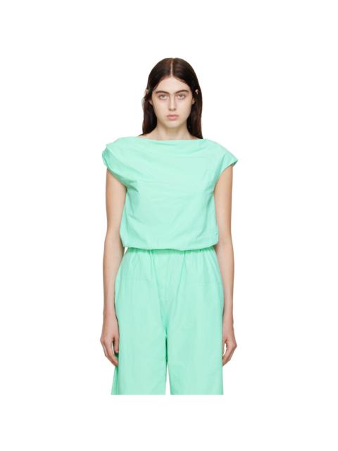 Paris Georgia SSENSE Exclusive Blue Alice Blouse