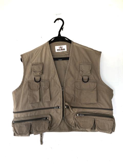 Other Designers Japanese Brand - REGARO MESH BUT BEAUTIFUL FISHING MULTIPOCKET ZIPPER