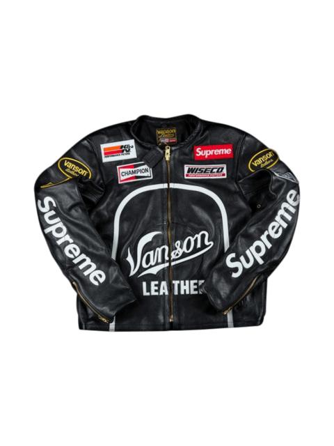Supreme Supreme x Vanson Leather Star Jacket 'Black'
