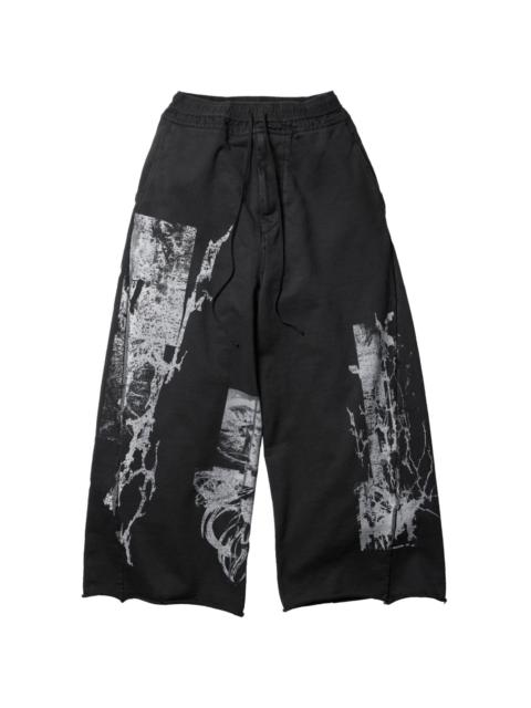 Rift Graphic wide trousers