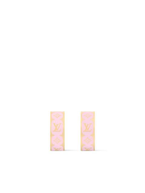 Louis Vuitton Nanogram Enamel Earrings