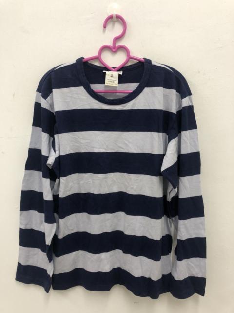 Other Designers agnes b. - Rare Vintage AGNES B Striped Long Sleeve Shirt