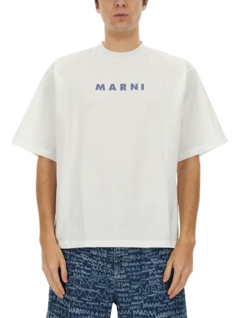 Marni Marni Men T-Shirt With Logo