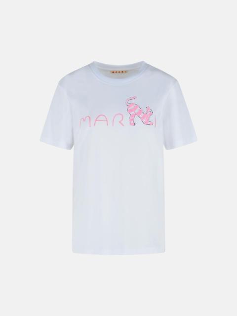 Marni WHITE COTTON T-SHIRT