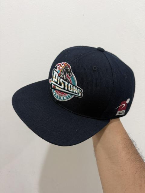 Other Designers Sports Specialties - VTG Detroit Pistons Sport Specialties Snapback