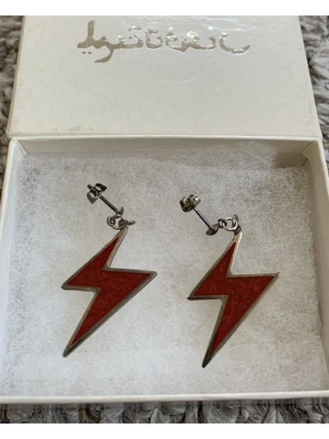 Hysteric Glamour Hysteric Glamour Sterling Silver Thunder Bolt Earrings + Box