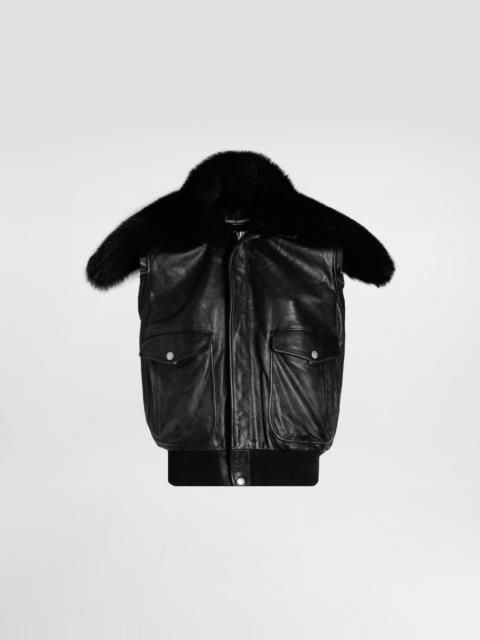 Dolce & Gabbana Vintage leather jacket