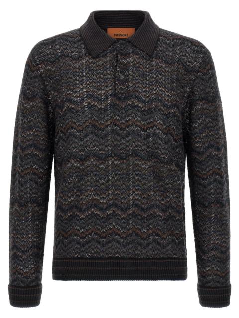 Missoni Missoni Men Knitted Polo Shirt