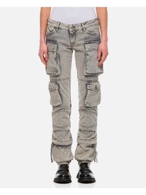 THE ATTICO The Attico Women Essie Denim Cargo Pants