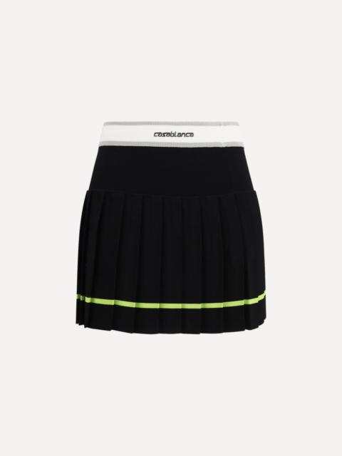 CASABLANCA Striped pleated Skirt
