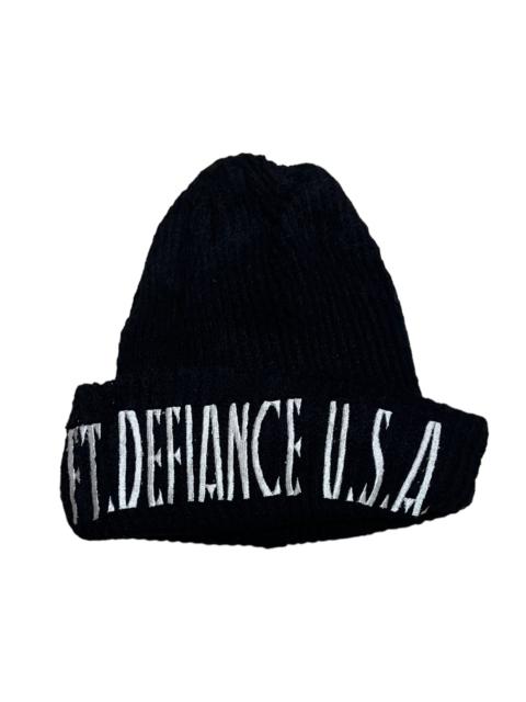 Other Designers Vintage - Vintage Designer Outdorr Defiance Usa Black Beanie