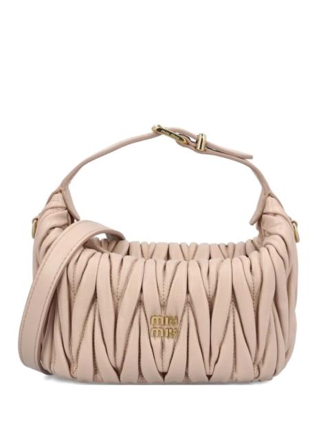 Miu Miu Miu Miu Women Matelassé Nappa Leather Pouch