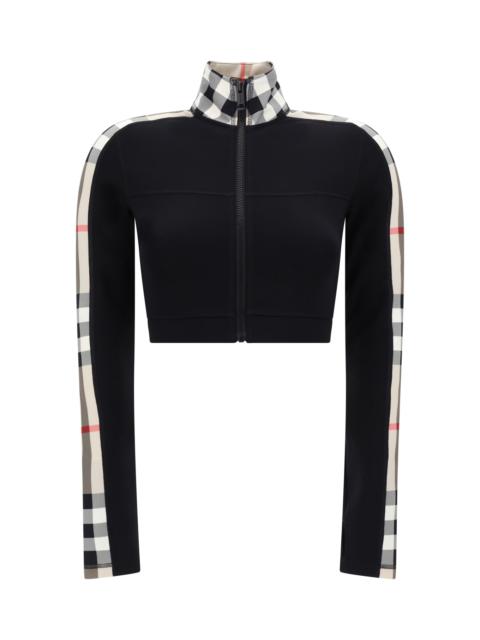 Burberry Vintage Check Panelled Cropped Top