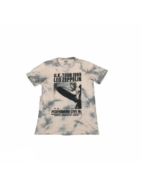 Other Designers Led Zeppelin Uk Tour 1969 Tie Dye Tee Original Design