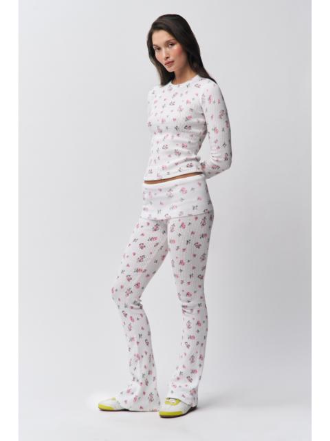 GUIZIO FLARED THERMAL PANT