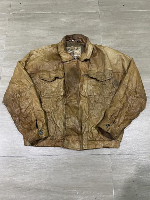 Other Designers Vintage NZO Leather Jacket