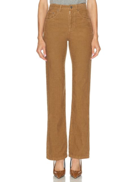 SAINT LAURENT Corduroy Wide Leg Pant