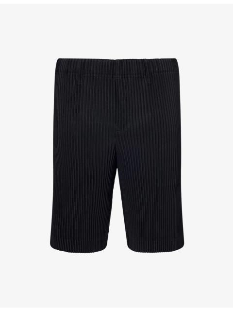 ISSEY MIYAKE Pleated Slim-Fit Knitted Shorts