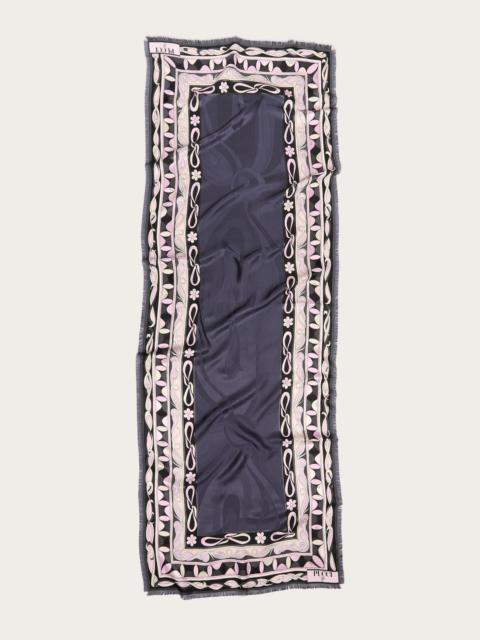 PUCCI MIXED PRINTS SILK STOLE