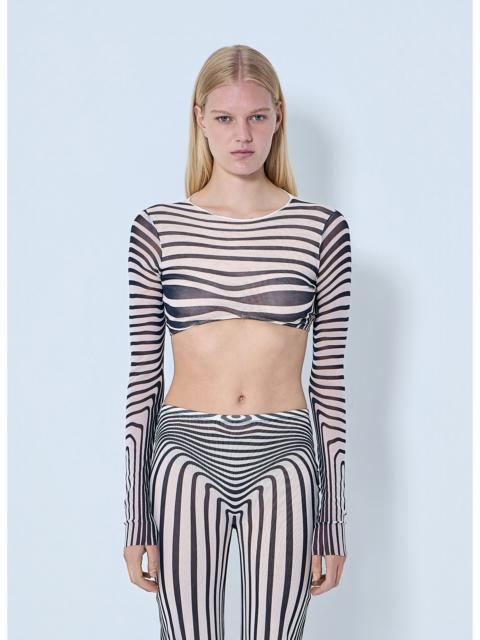 Jean Paul Gaultier Jean Paul Gaultier Women Re-Edition The Body Morphing Crop Top