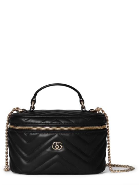 GUCCI BEAUTYCASE MINI VANITY GG MARMONT IN PELLE