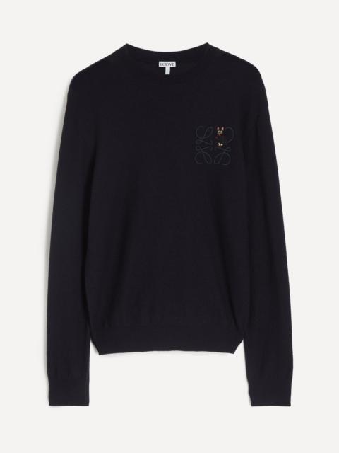 Loewe Cat Anagram Wool Jumper