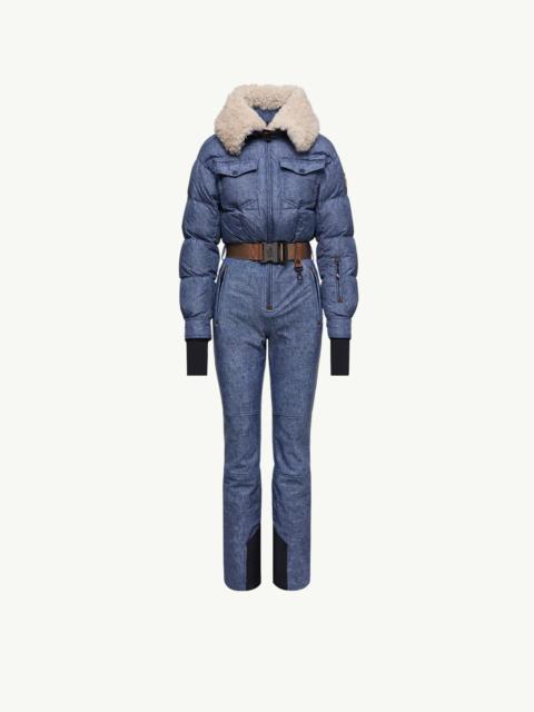 Moncler Grenoble Shearling-Trimmed Down Ski Suit