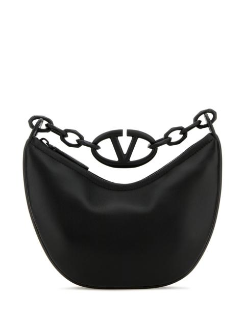 Valentino Black leather Hobo VLogo Moon handbag