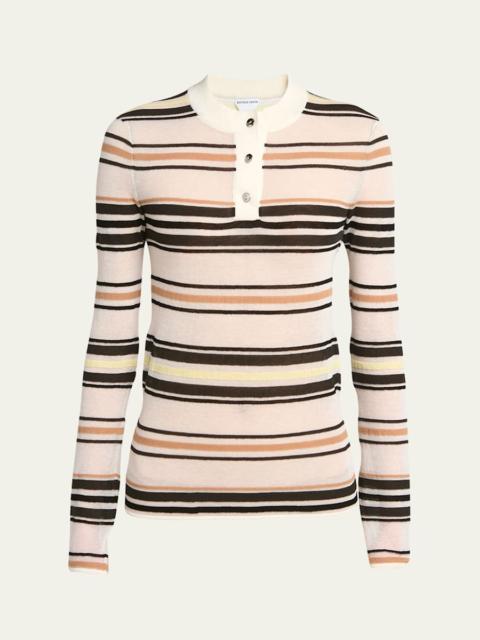 Bottega Veneta Stripe Knit Sweater