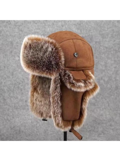 Other Designers Japanese Brand - Bomber Plush Thickened Ear Protection Hat