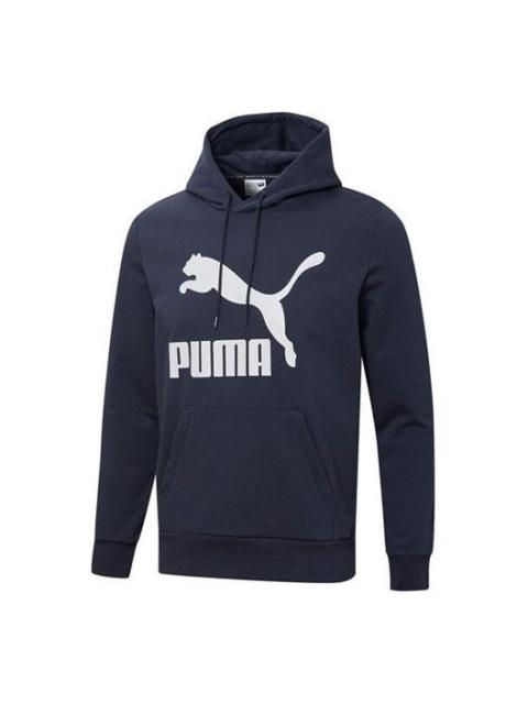 PUMA PUMA Big Logo Hoodie 'Navy' 536742-43