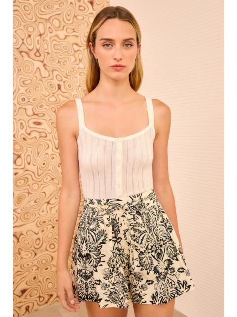 ULLA JOHNSON Rowan Belted Short