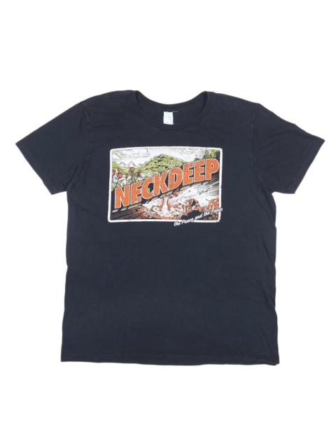 Other Designers Band Tees - Official Neck Deep Band The Peace and the Panic Album TEE