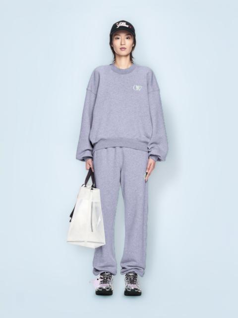 Off-White Embroidered Ow Sweatshirt