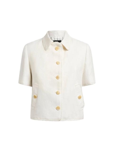 Etro Etro Neutrals Jackets - Cropped Jackets Women