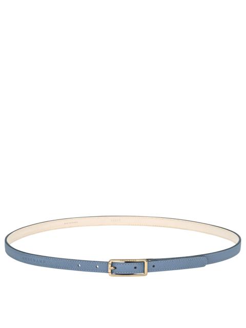 Longchamp Épure Ladies' belt Slate - Leather