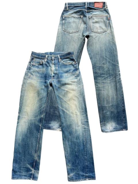Other Designers Japan Blue - Vintage Spellbound Domingo Selvedge Distressed Denim Jeans