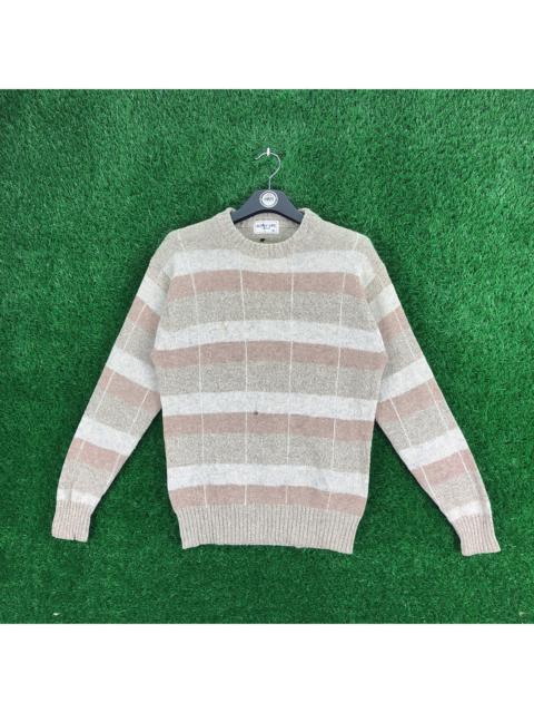 Other Designers Vintage - Vintage 80's Knitwear Wool Sweater Checker by Slowly Life