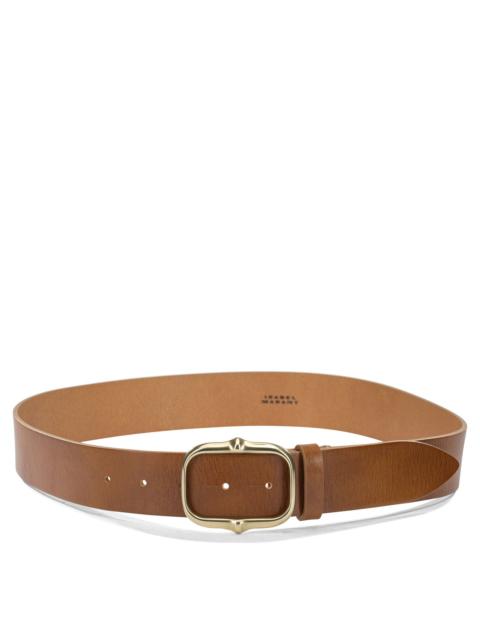 Isabel Marant Isabel Marant Holis Leather Belt Brown