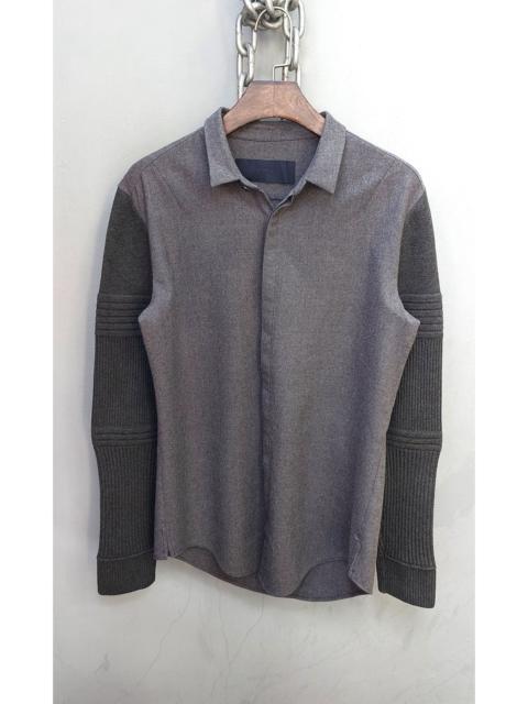 JUUN.J Juun.J Color Blocked Hidden Buttons Shirt