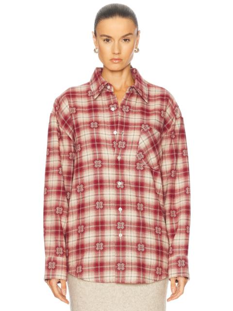 AMIRI Quad Flannel Overshirt