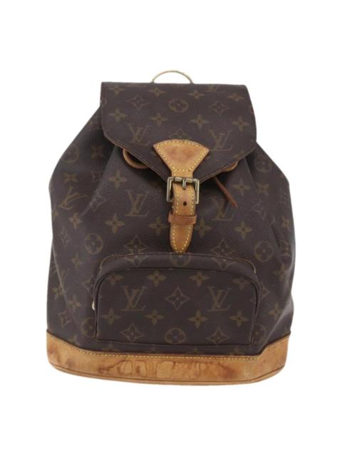 Louis Vuitton Montsouris leather backpack