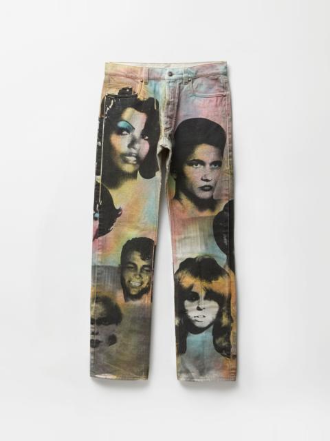 VERSACE Printed Regular Jeans