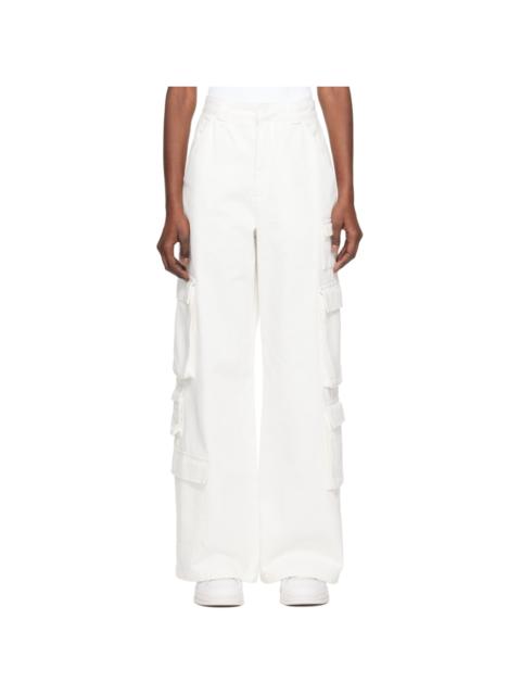Axel Arigato Off-White Roam Denim Cargo Pants