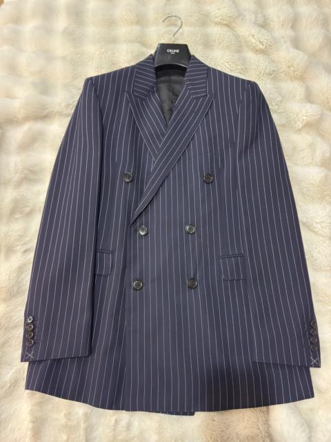 CELINE Celine Men's New Fall/Winter 2023 Navy Double-Breasted Suit