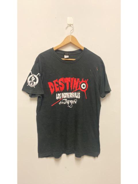 Other Designers Los Ingobernables de Japon Destino Wrestling T-Shirt NJPW Black Large