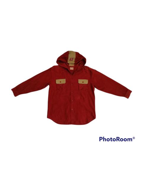Other Designers Outdoor Life - SERAPH BLANC HOODIE BUTTON UP SHIRT TACTICAL POCKET